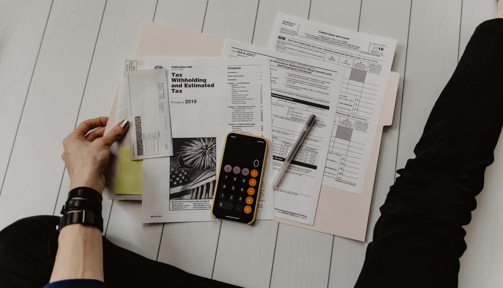 Corporate finance documents used for fixed income planning