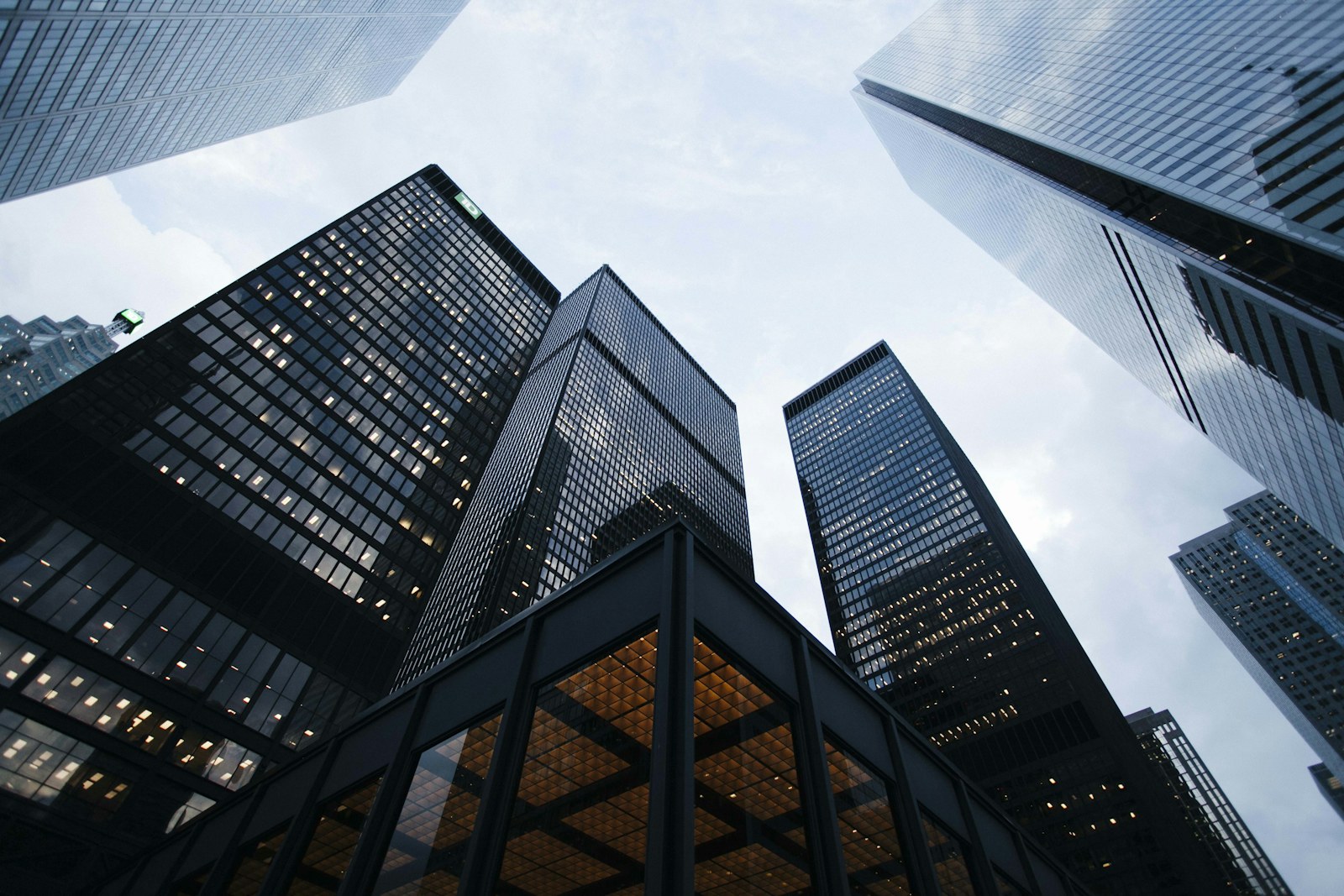 Modern commercial property for real estate investment
